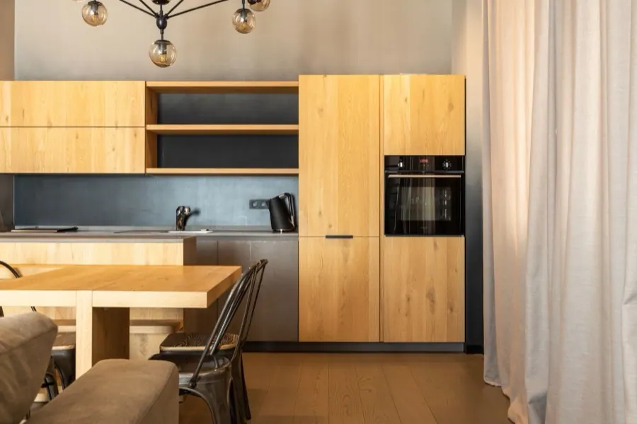 Kitchen after the renovation — interiors