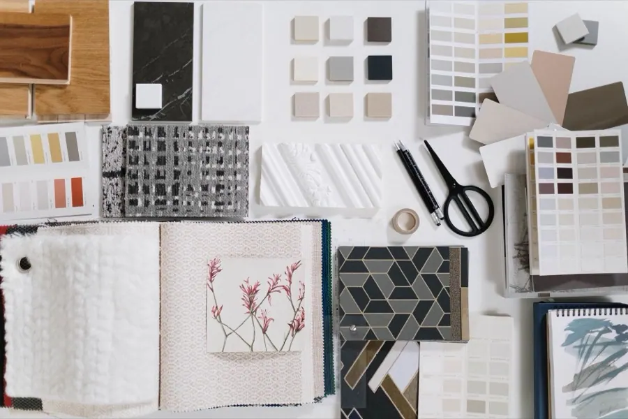 Choosing materials — interiors