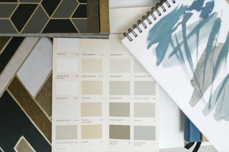 Choosing colours — interiors
