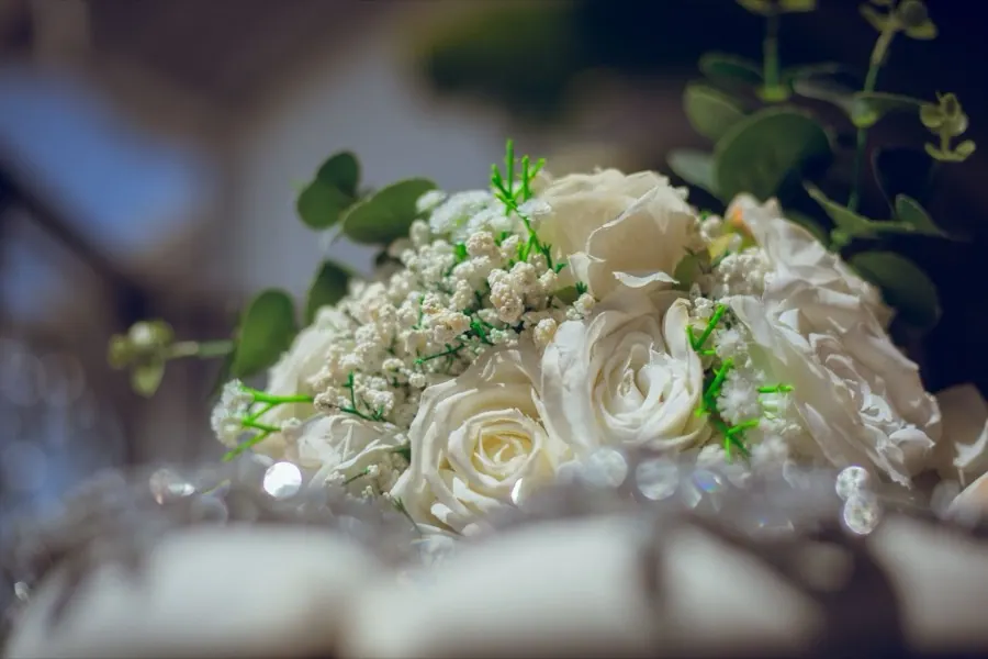 A bridal bouquet, garden style — weddings
